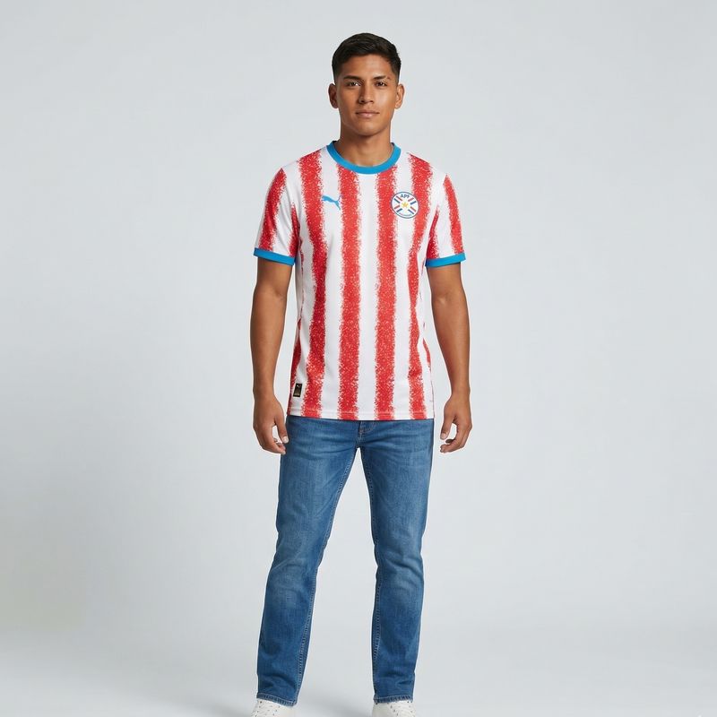 Jersey Paraguay Home World Cup 2026