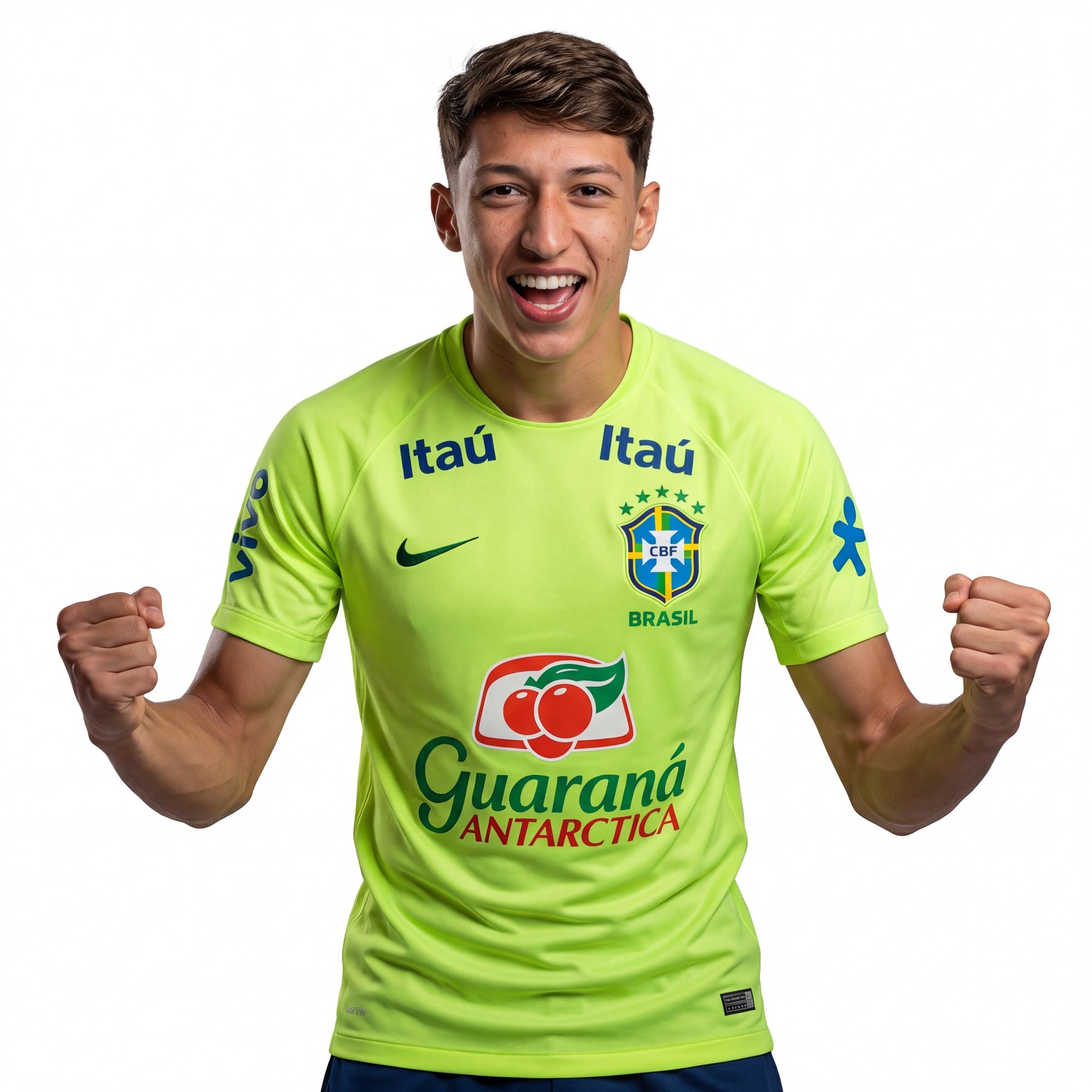 Jersey Brazil Training Nike - Green