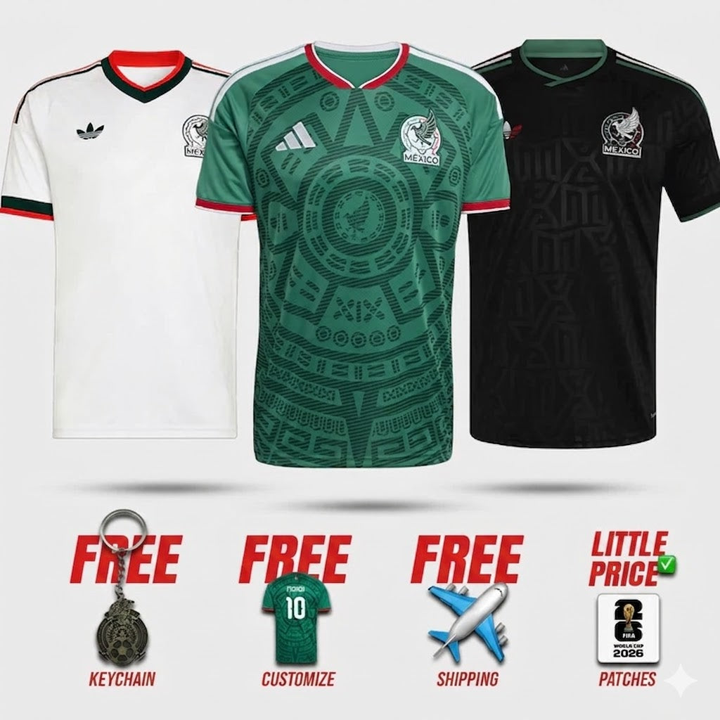 COMBO México 2026 Home and Away WorldCup